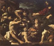 Giovanni Francesco Barbieri Called Il Guercino The Raising of Lazarus (mk05) Spain oil painting reproduction